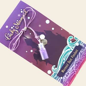 collier violet sirenes