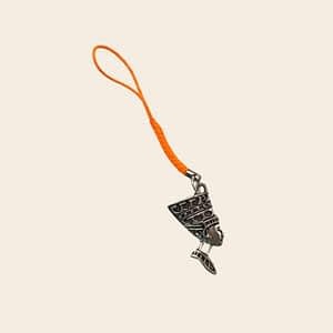 porte cle nefertiti orange