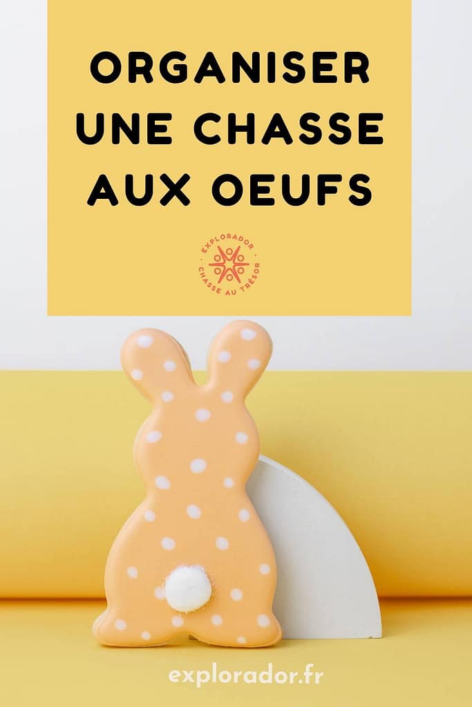 chasse aux oeufs de paques avec indices