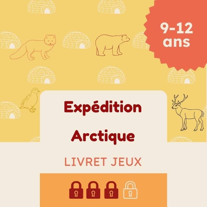 livret jeux animaux polaires arctiques