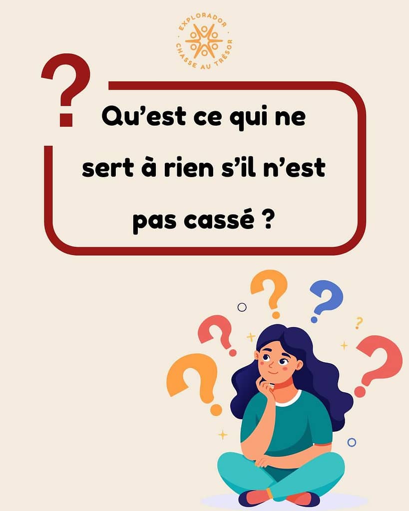 ado fille qui réfléchit à une énigme dure